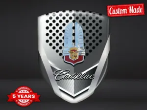 Cadillac Badge Auto Design Pro Stylé Haut de Gamme Pro ST